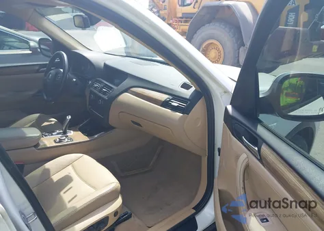 2013 BMW X3 xDrive28I from USA, damaged, VIN 5UXWX9C55D0D08242